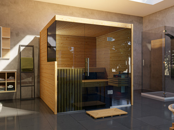 Sauna, Badezimmer, Design, Einrichtung, Interior 