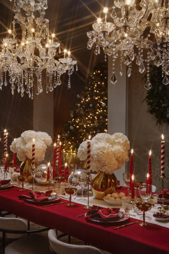 Christmas decoration, Christmas table decoration, Christmas