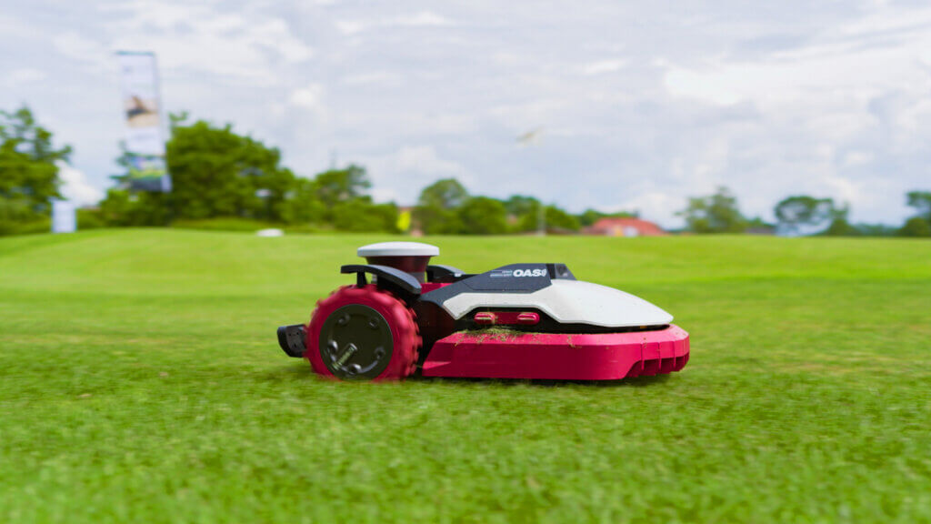 Lawn care with robotic lawn mower