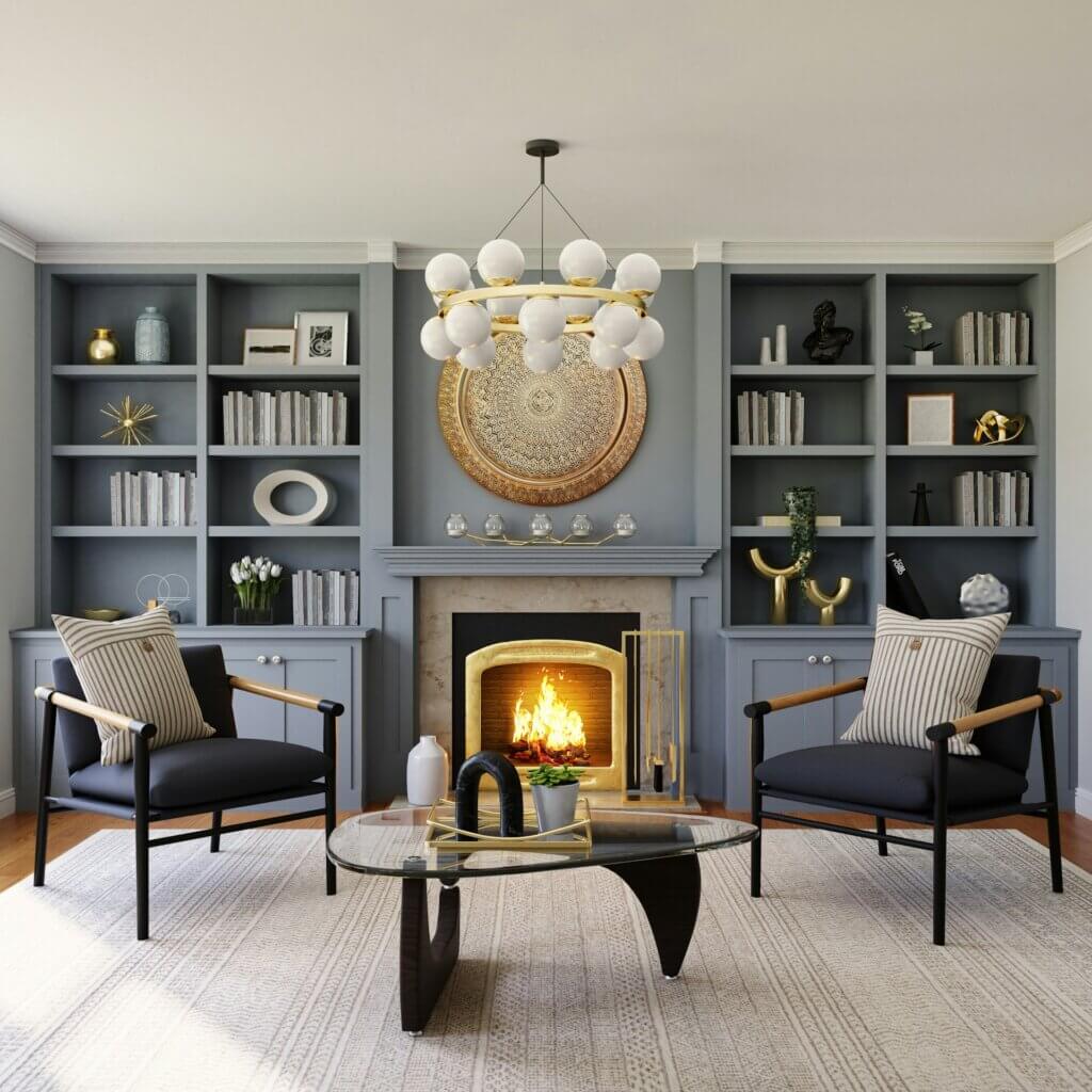Wohnzimmer, Einrichtung, Design