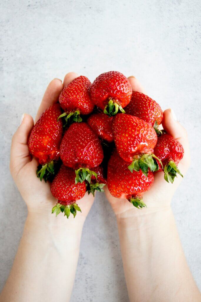 Besondere Desserts, Sommer, Erdbeeren