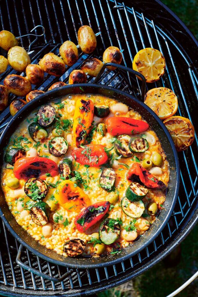Vegan Grillen, Rezepte vegan