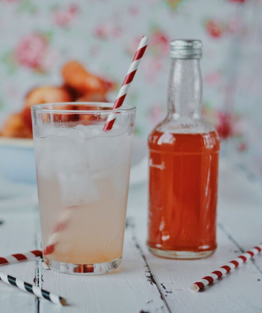 Limonade maison, sirop maison