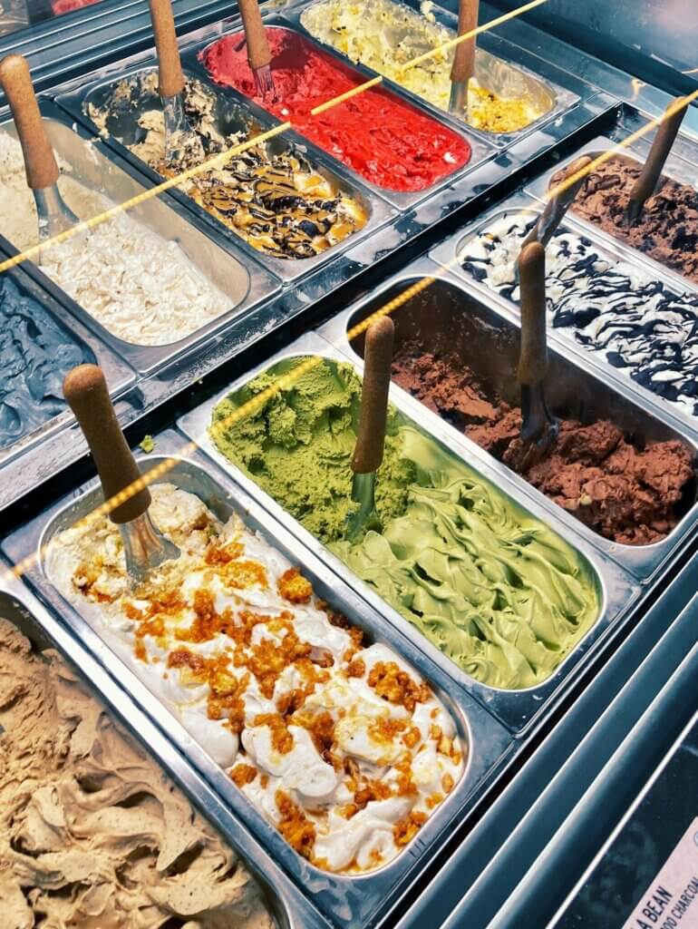 Selbstgemachtes Eis, Eismaschine
