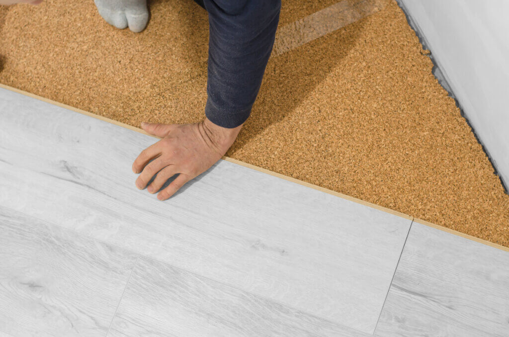 Sustainable floor coverings, cork flooring