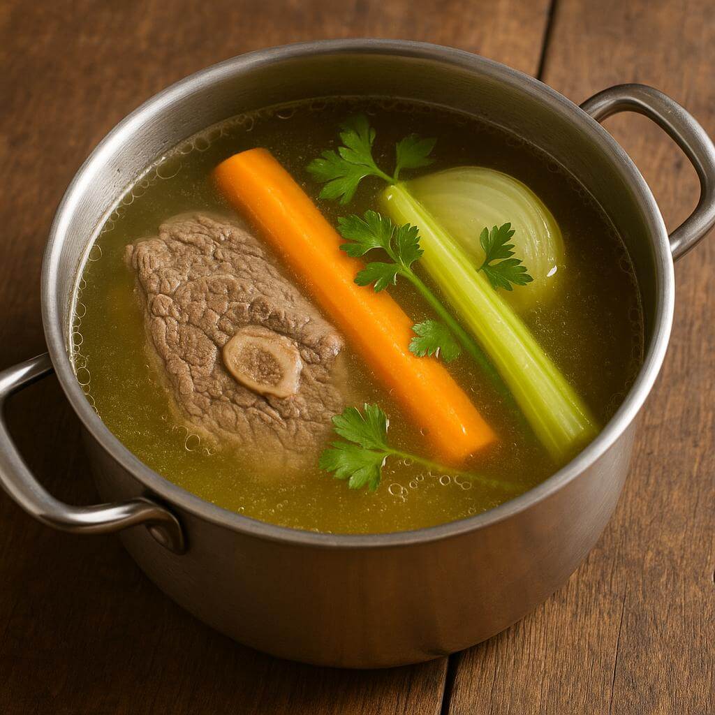 Suppe, Rindusppe, Suppen Rezept