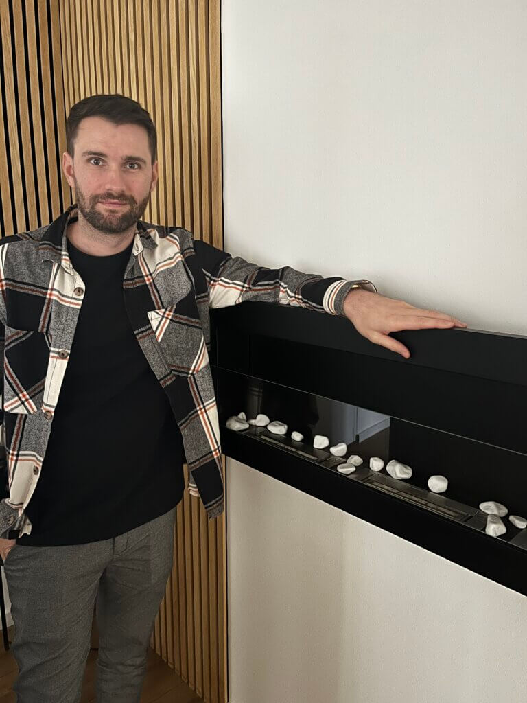 Mateusz Bialik, Fire & Flame, Kamin, Bioethano, Elektrokamin