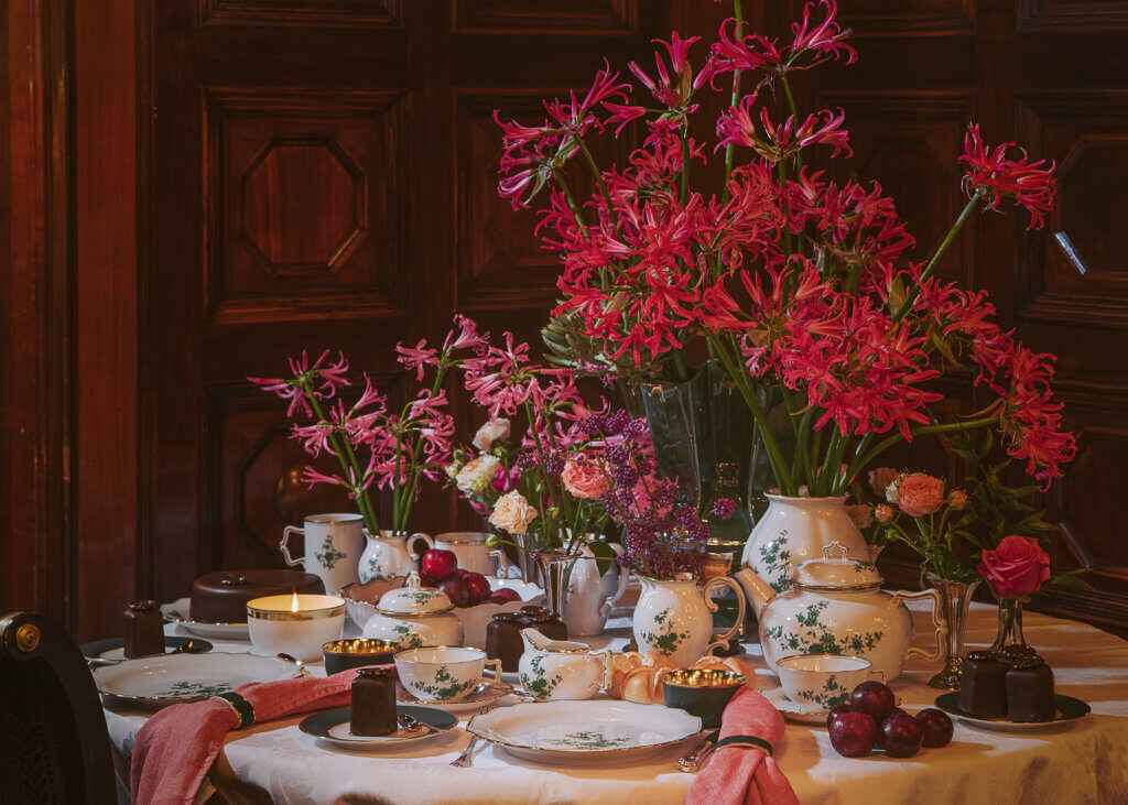Weihnachtisch dekorieren, Weihnachten, Tischdeko