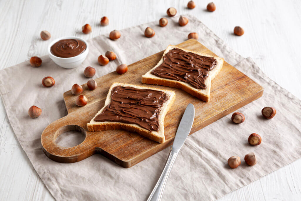 Toast mit Nutella, Tag des Toasts