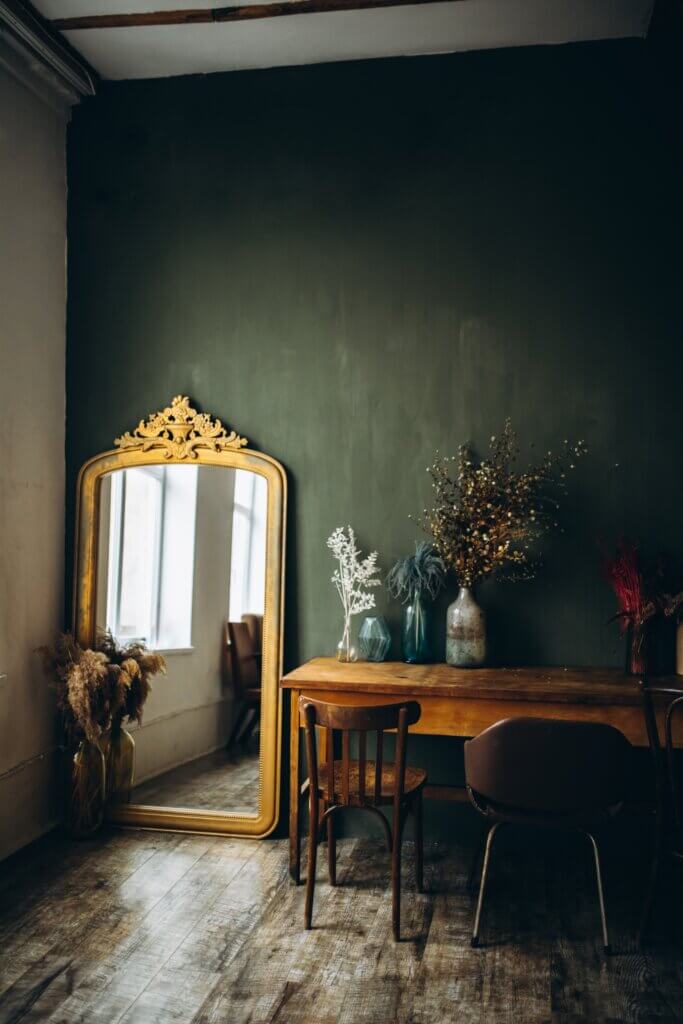 Vintage-Spiegel, Second Hand Möbel