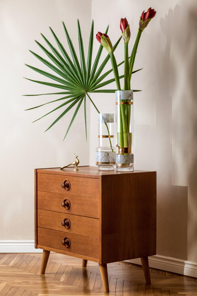 Nachttische, Vintage-Nachtisch, Design