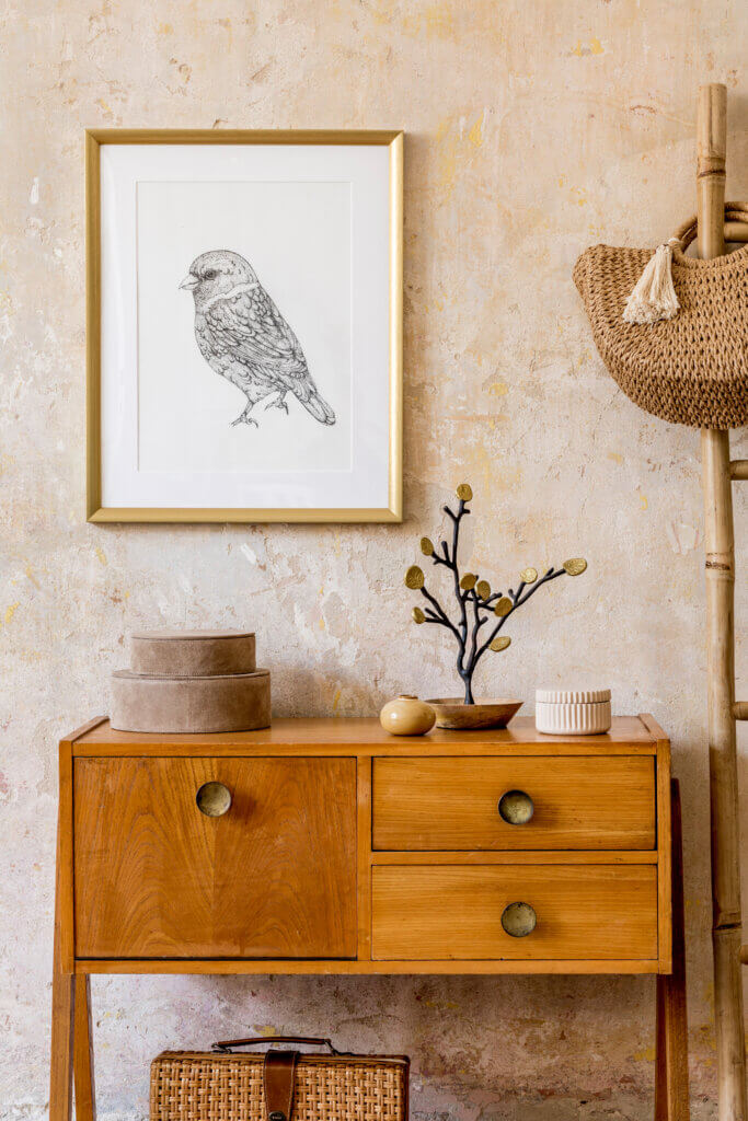 Secondhand einrichten, Vintage-Kommode, gebrauchte Möbel