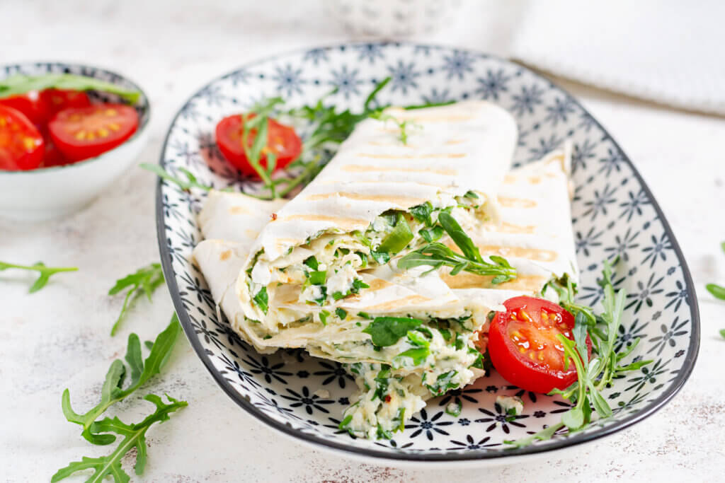 Cottage cheese, wrap, recipe