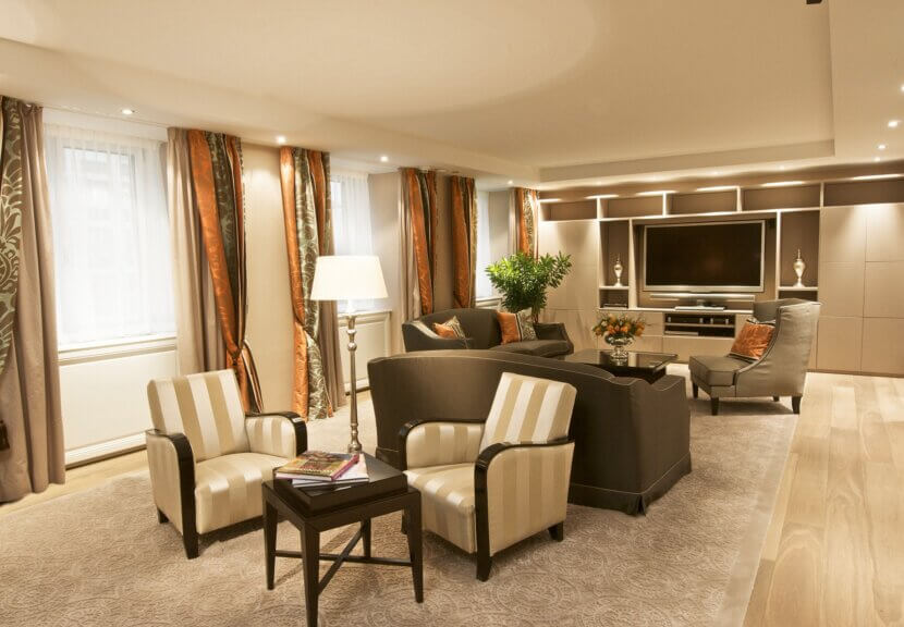 Immobilie der Woche – Parkring Residences: Luxuswohnen mit 5-Sterne-Hotelservice im Herzen Wiens Parkring_Belvedere_Salon