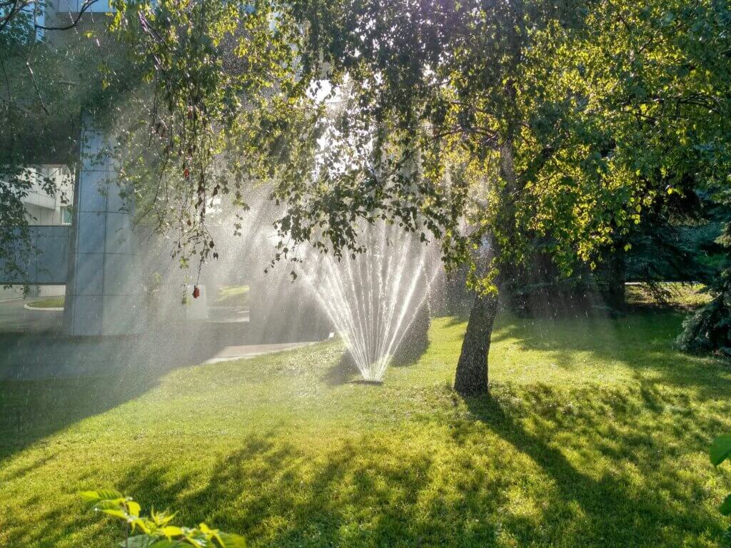 automatische Bewässerung im Garten, Bewässerungssysteme