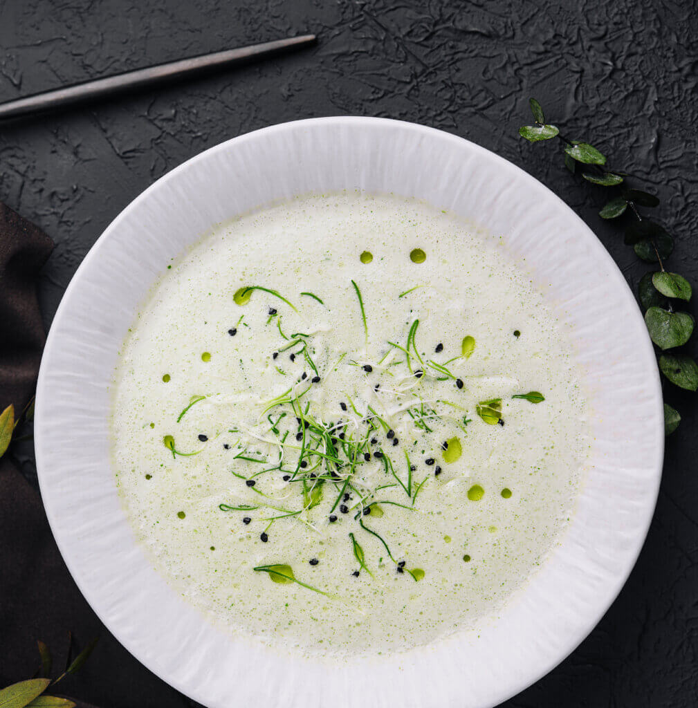 Recettes à base de chou-rave, velouté de chou-rave