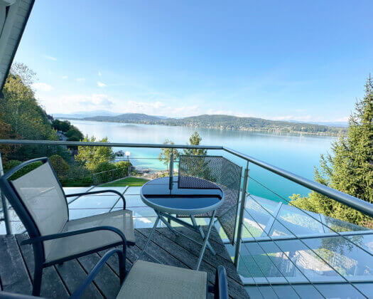 Ausblick Balkon