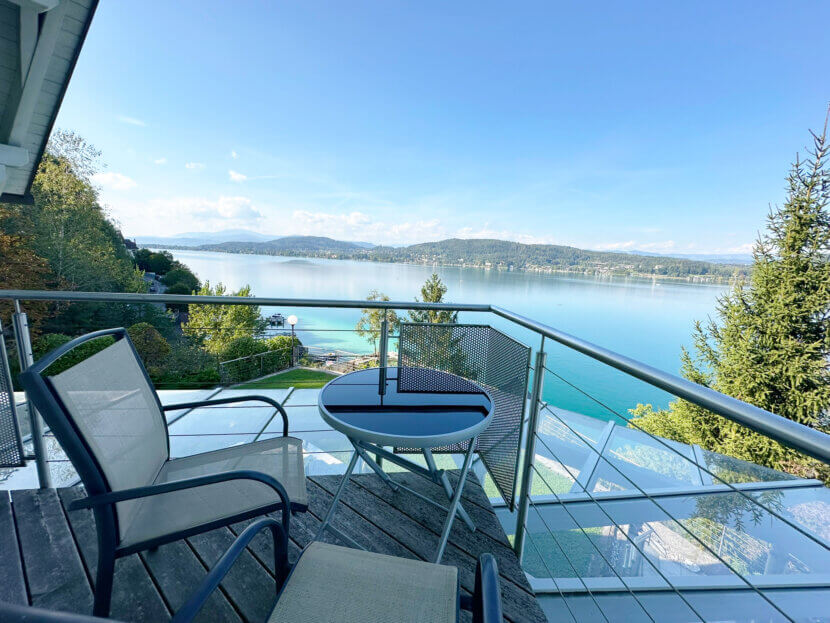 Ausblick Balkon