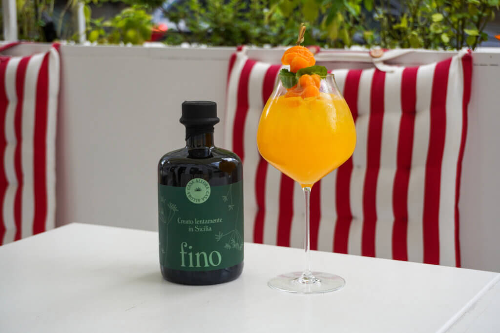 außergewöhnliche Drinks, Fino Mandarino