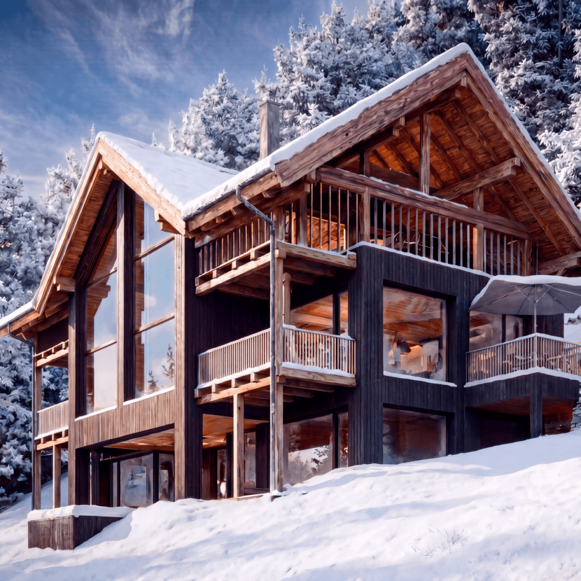 Property of the Week – LUXGUT VERONICA luxury-chalet-veronica-styria-winter